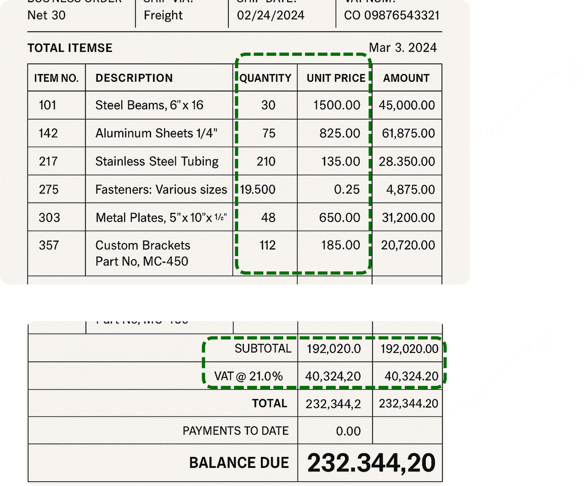Sample Invoice - Mark Cho Architects
